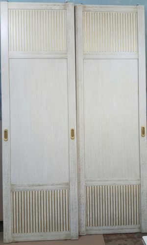 Двери для шкафа купе с фрезеровкой Орск